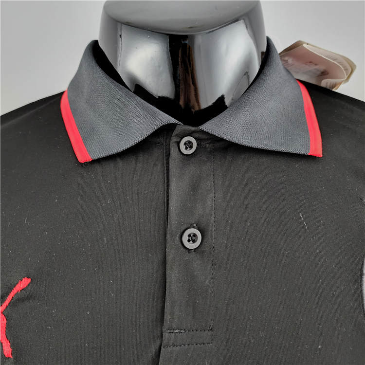 AC Milan 22/23 Black Polo Shirt - Click Image to Close